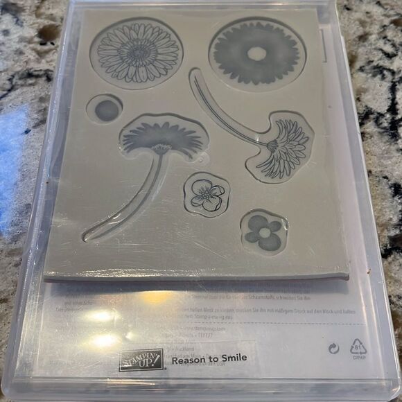 Stampin Up 4 Sets - Watercolor Wings, silhouettes, Smile, Wild about flowers - Picture 8 of 9